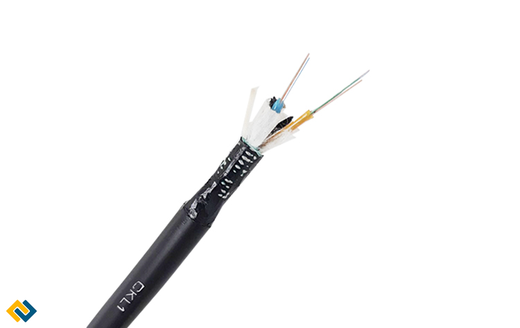 Cáp quang chôn trực tiếp Single mode 24 Core/ 24 FO, Cáp quang chôn trực tiếp 24FO Singlemode giá rẻ